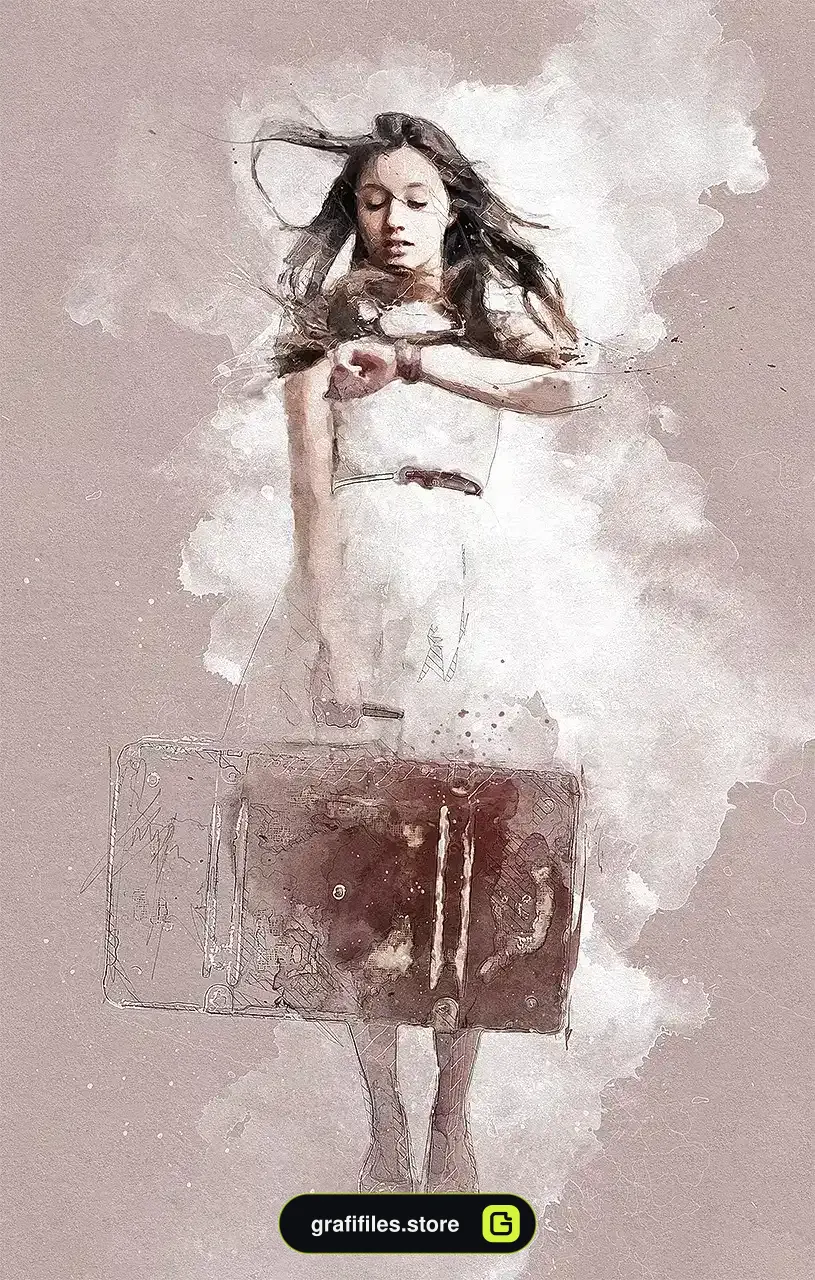 اکشن فتوشاپ Mixed Media Photoshop Action - 7
