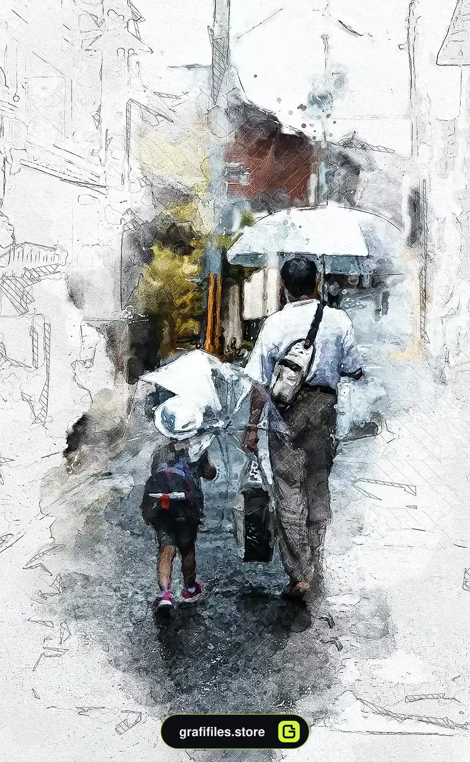 اکشن فتوشاپ Mixed Media Photoshop Action - 9