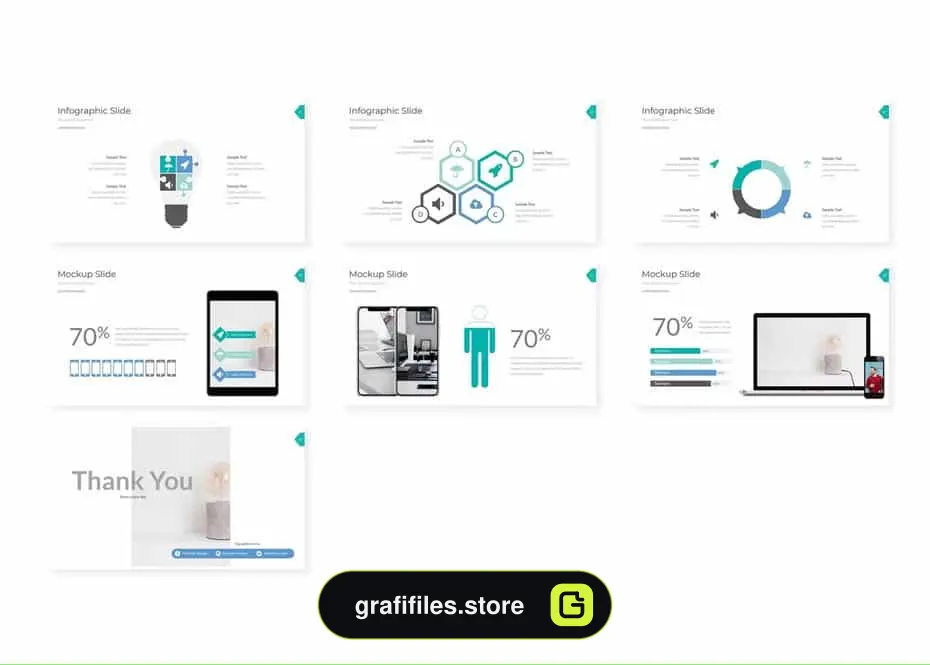 قالب پاورپوینت Moreno - Powerpoint Template