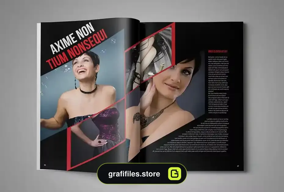 قالب ایندیزاین مجله Multipurpose InDesign MagazineTemplate - 1