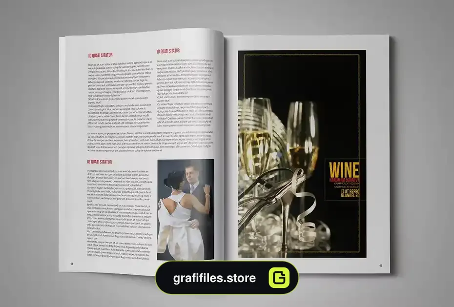 قالب ایندیزاین مجله Multipurpose InDesign MagazineTemplate - 3