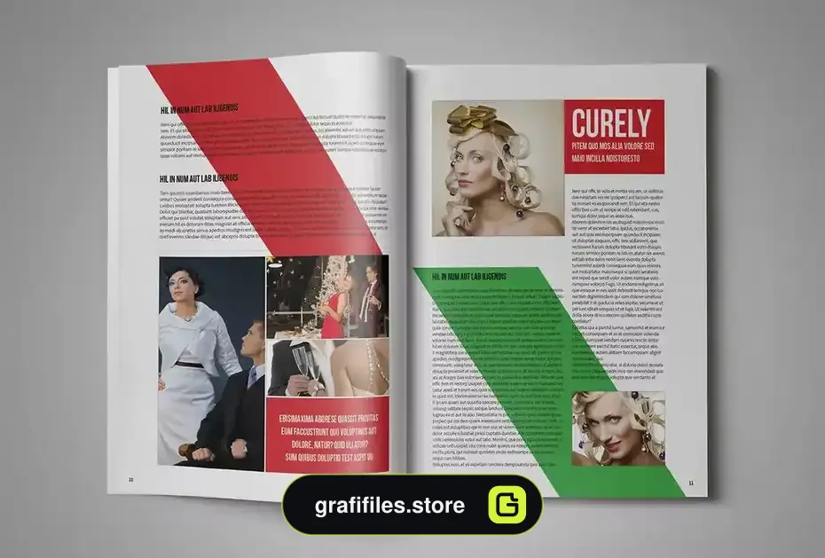 قالب ایندیزاین مجله Multipurpose InDesign MagazineTemplate - 5