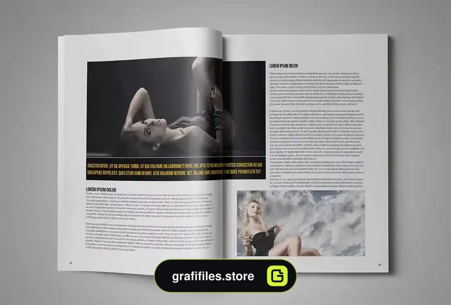 قالب ایندیزاین مجله Multipurpose InDesign MagazineTemplate - 7
