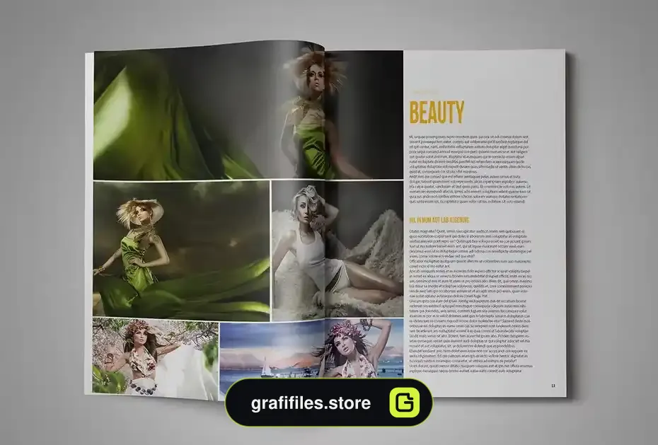 قالب ایندیزاین مجله Multipurpose InDesign MagazineTemplate - 9