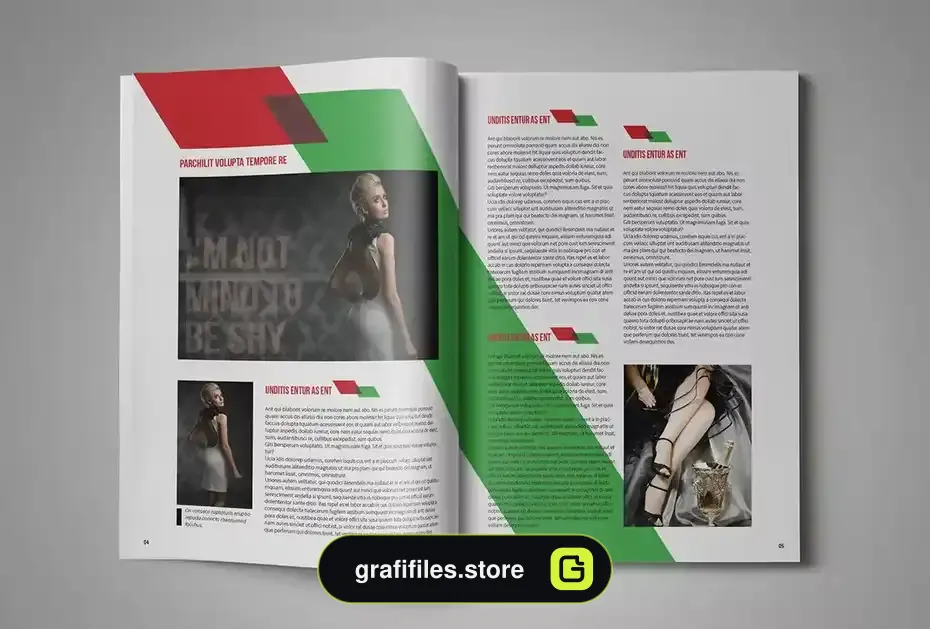 قالب ایندیزاین مجله Multipurpose InDesign MagazineTemplate - 11