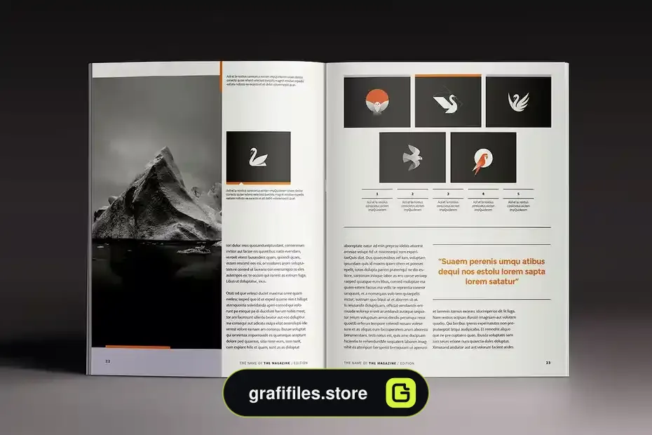 قالب ایندیزاین مجله Multipurpose Magazine 5 Indesign - 3