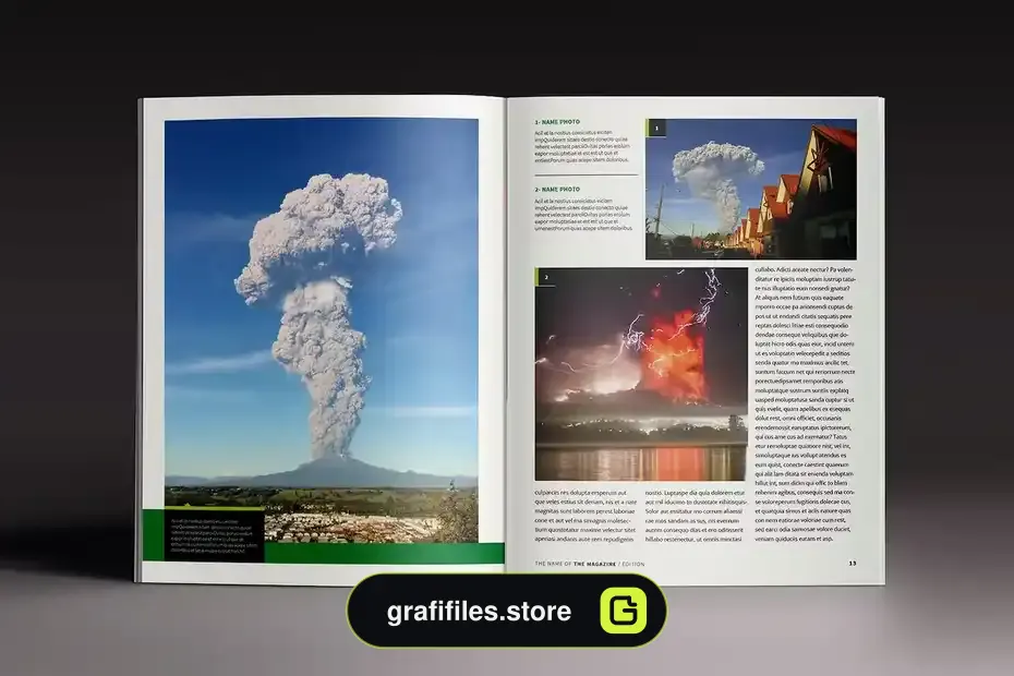 قالب ایندیزاین مجله Multipurpose Magazine 5 Indesign - 13