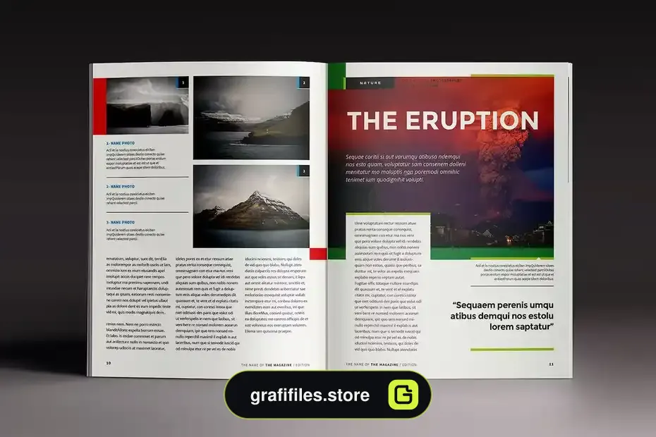 قالب ایندیزاین مجله Multipurpose Magazine 5 Indesign - 15