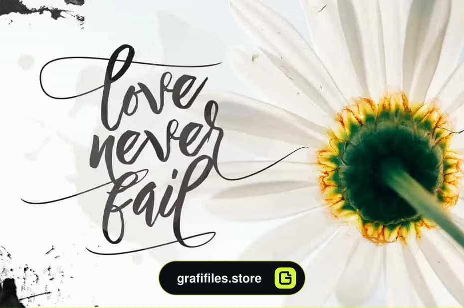 فونت انگلیسی Nirmana Brush Font Wedding