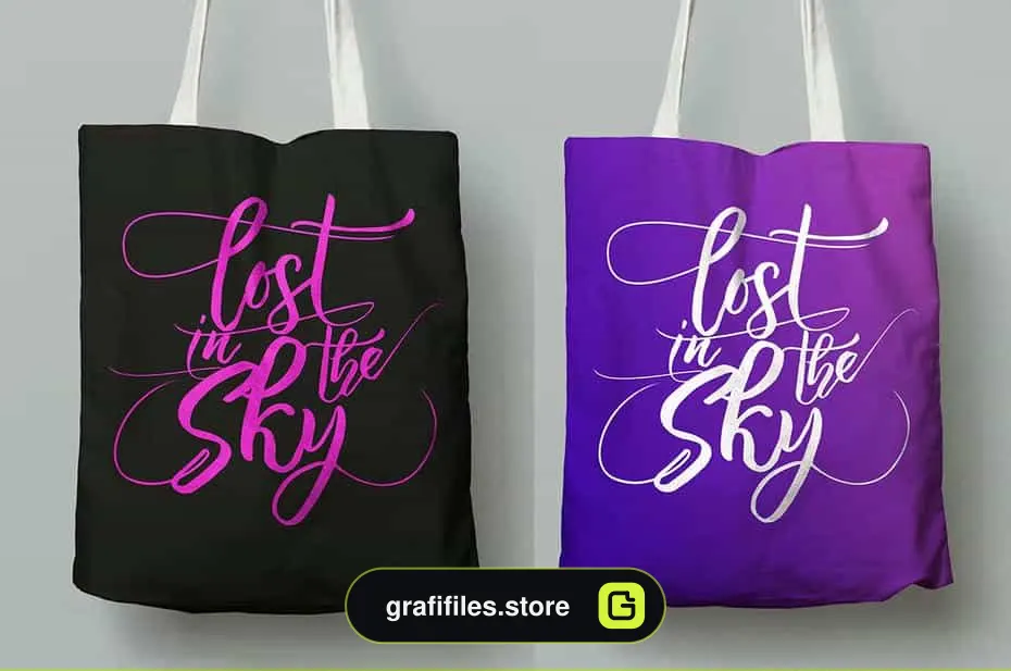 فونت انگلیسی Nirmana Brush Font Wedding