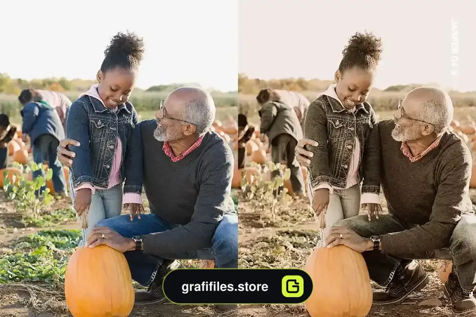 دانلود پریست رنگ نارنجی October Orange Lightroom Presets and LUTs - 22 پریست رنگ نارنجی - 21