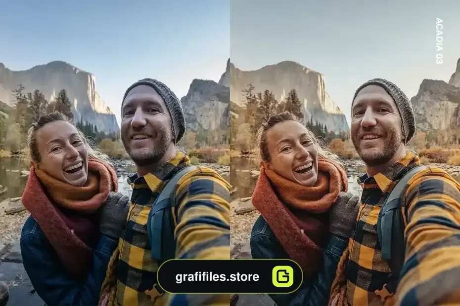 دانلود پریست رنگ نارنجی October Orange Lightroom Presets and LUTs - 4 پریست رنگ نارنجی - 3