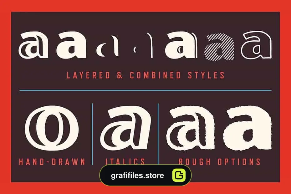 فونت انگلیسی Oilvare Font Family