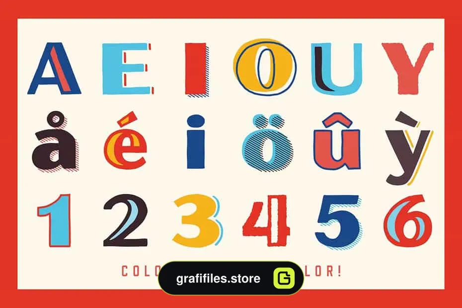فونت انگلیسی Oilvare Font Family