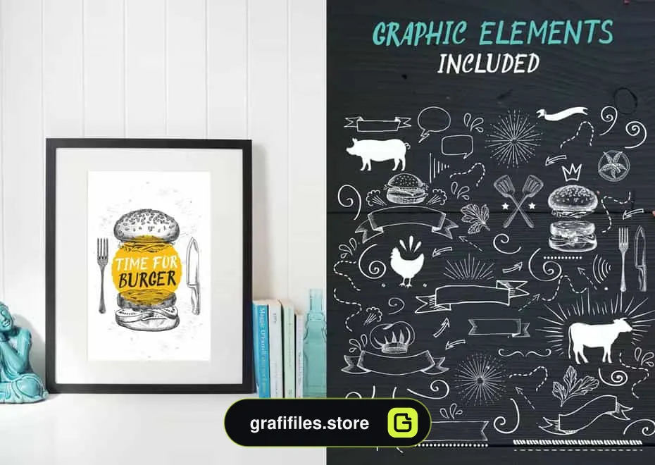 فونت انگلیسی همبرگر Original Burger Font