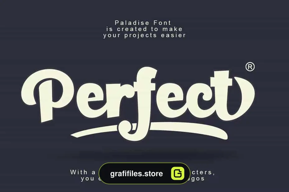 فونت انگلیسی Paladise Font &amp; Extras