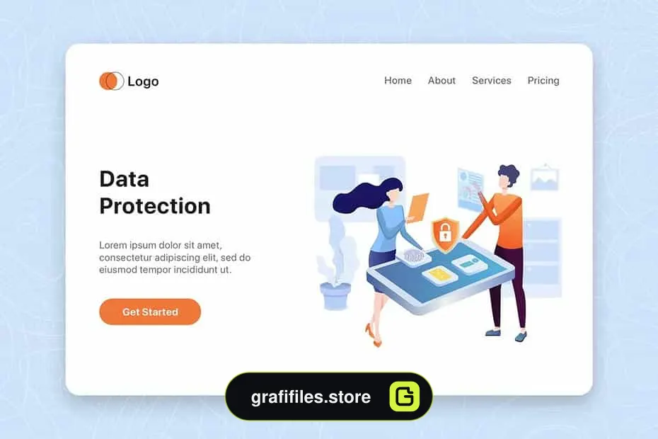 دانلود طرح وکتور لندینگ پیج Website Illustrations Set Part 7 - 8 طرح وکتور لندینگ پیج Website Illustrations Set Part 7 - 7