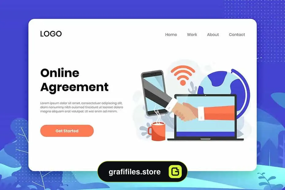 دانلود طرح وکتور لندینگ پیج Website Illustrations Set Part 9 - 4 طرح وکتور لندینگ پیج Website Illustrations Set Part 9 - 3