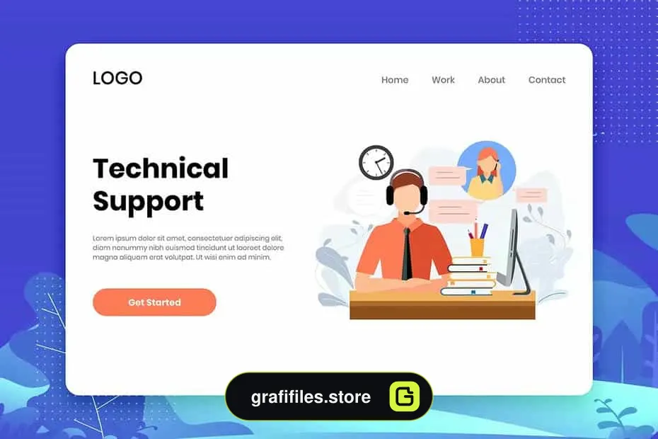 دانلود طرح وکتور لندینگ پیج Website Illustrations Set Part 9 - 18 طرح وکتور لندینگ پیج Website Illustrations Set Part 9 - 17