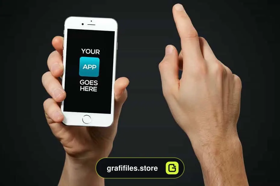 موکاپ تلفن همراه آیفون Phone 6 Mock-up