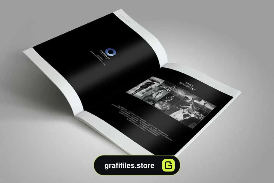قالب ایندیزاین آلبوم عکس Photo Album Template