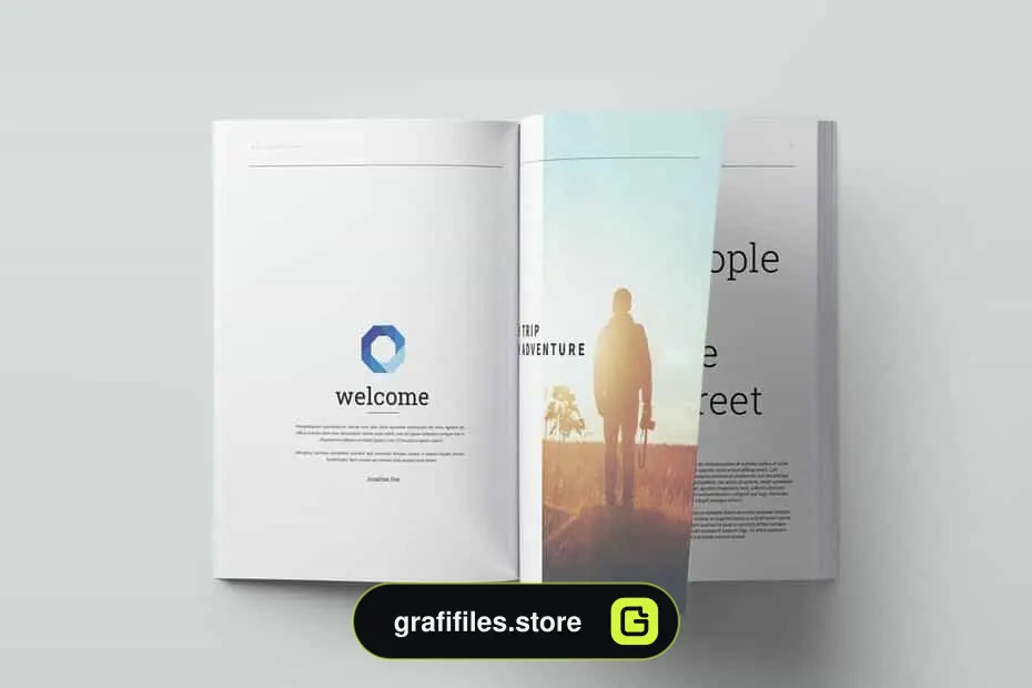 قالب ایندیزاین آلبوم عکس Photo Album Template