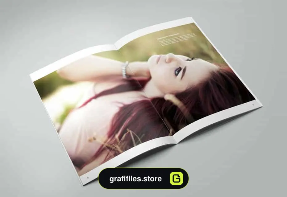 قالب ایندیزاین نمونه کار عکاسی Photography Portfolio Templete