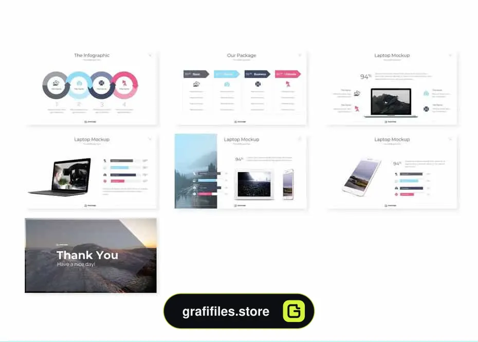 قالب پاورپوینت Photone - Powerpoint Templates