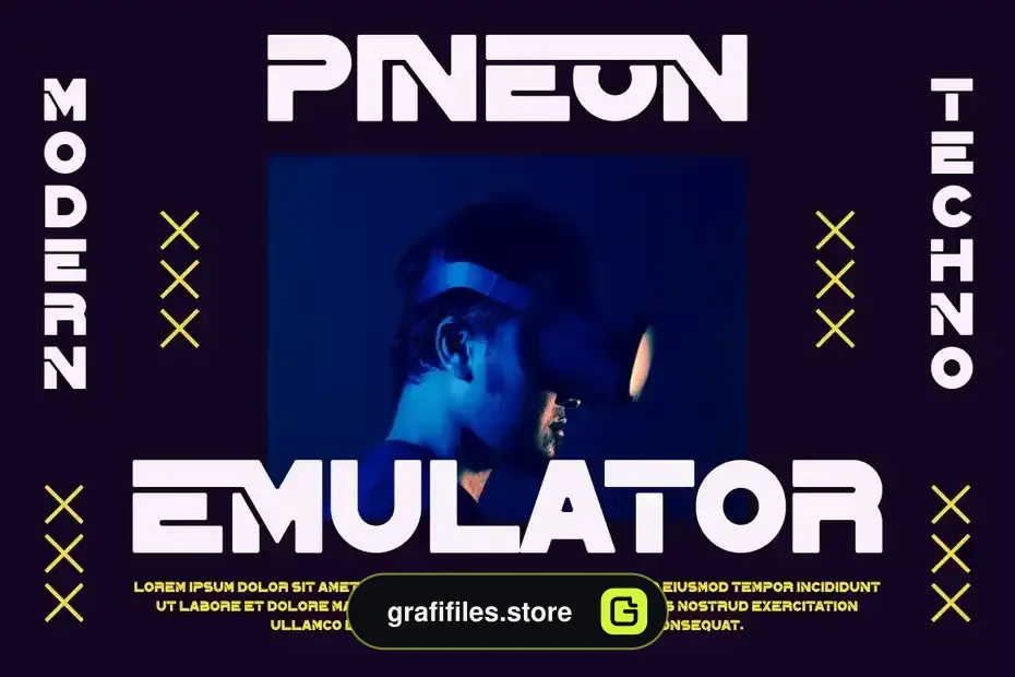 فونت انگلیسی PINEON FONT - 1