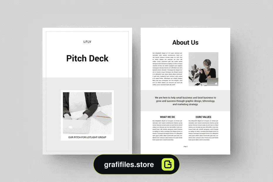 قالب آماده ورد Pitch Deck  - 4