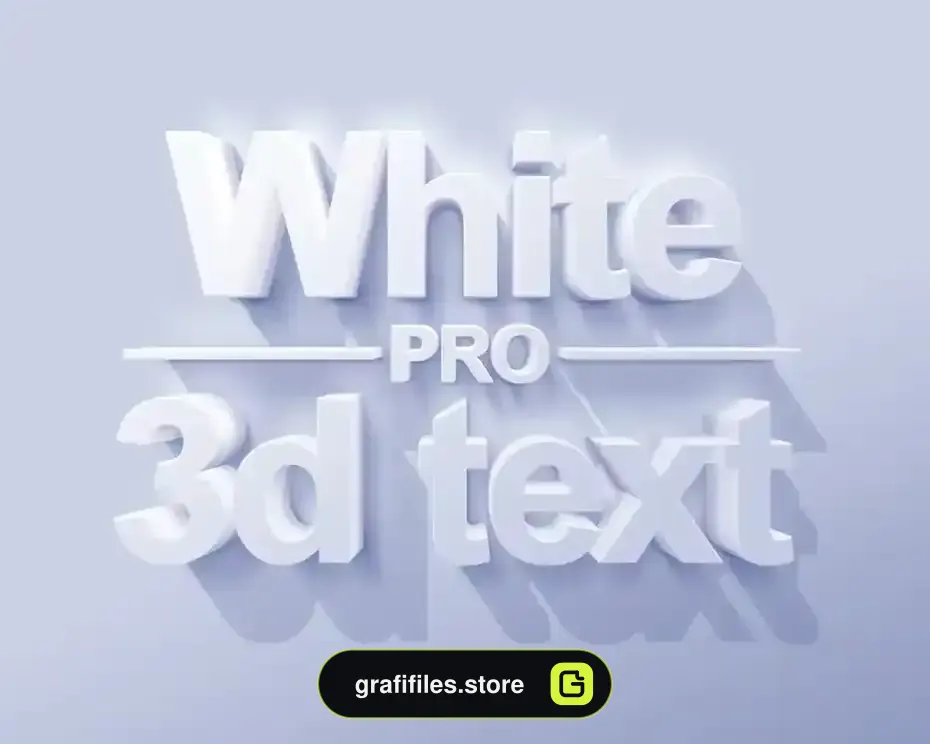 افکت متن سه بعدی Pro 3D Text Mockups - 5