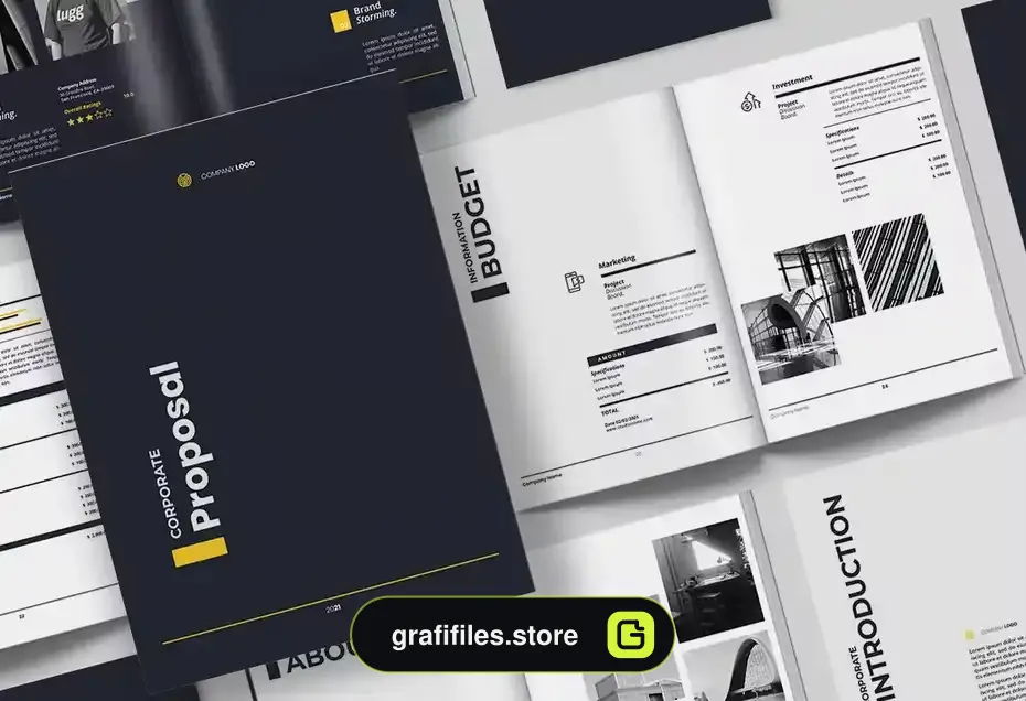 قالب ایندیزاین پروپوزال Proposal Indesign - 1