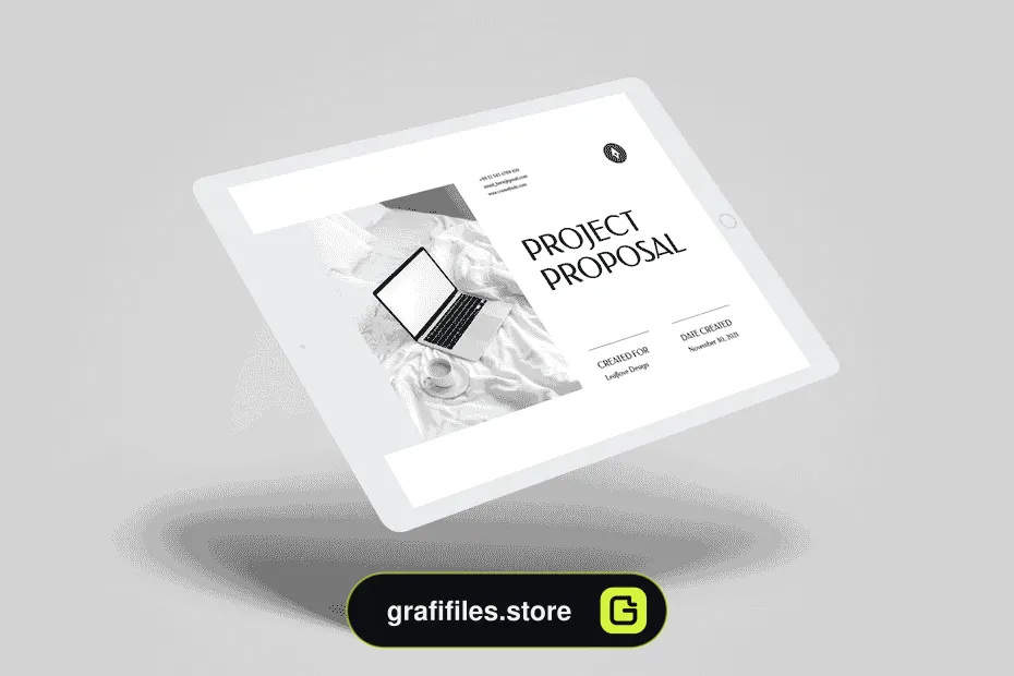 قالب آماده ورد پروپوزال Proposal | MS Word & Indesign