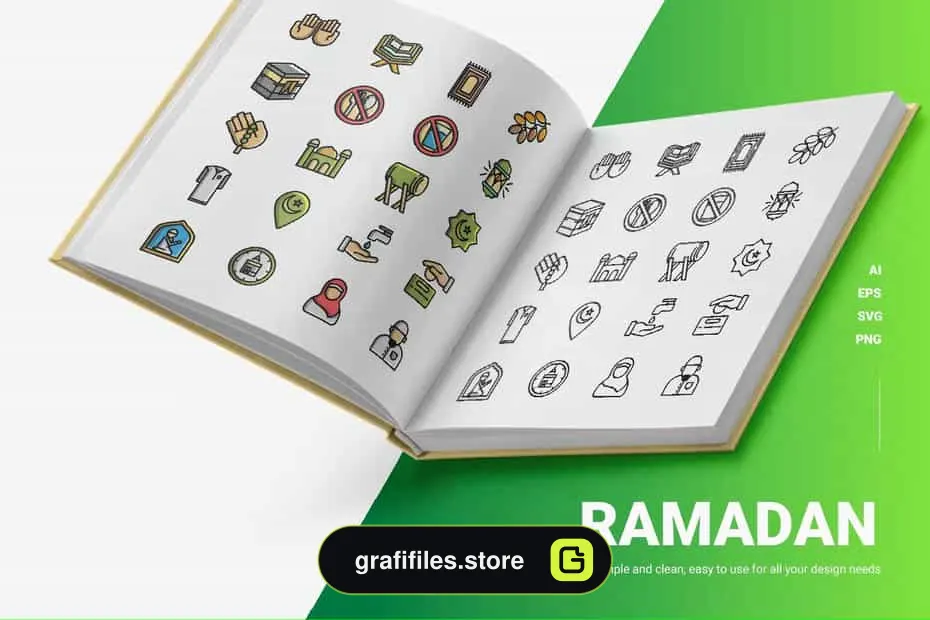 آیکون رمضان Ramadan - Icons - 1