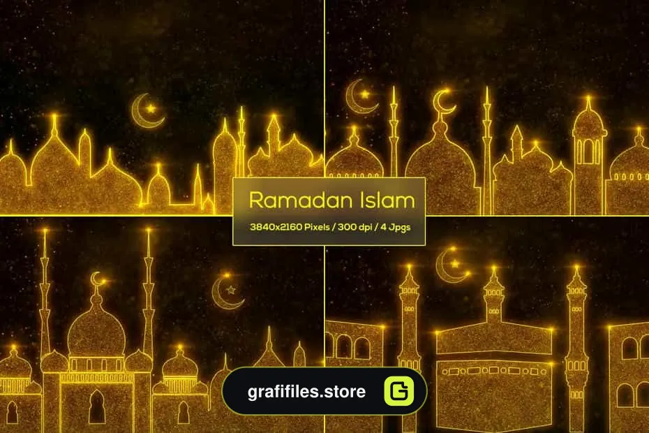بک گراند رمضان اسلامی - 1