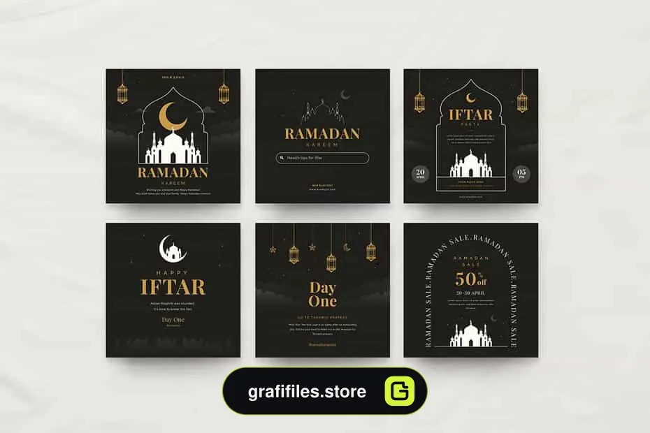 طرح لایه باز اینستاگرام رمضان