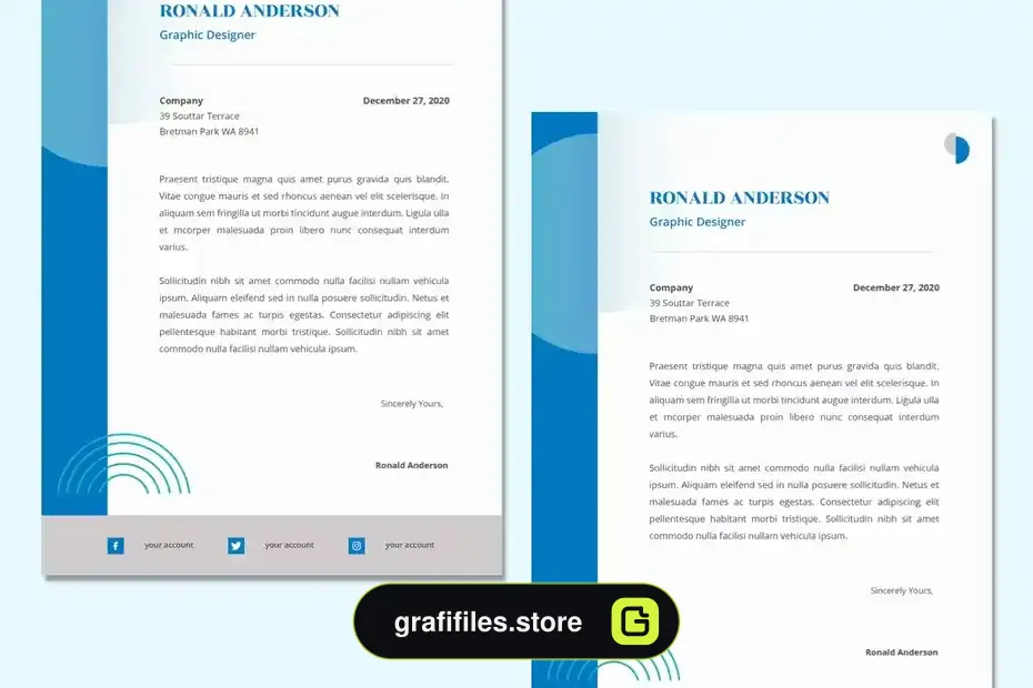 دانلود قالب آماده ورد رزومه Resume Word 9 - 4 قالب آماده ورد رزومه Resume Word 9 - 3