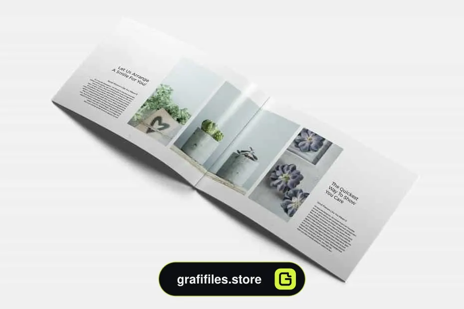 قالب ایندیزاین بروشور Rigel Brochure Template