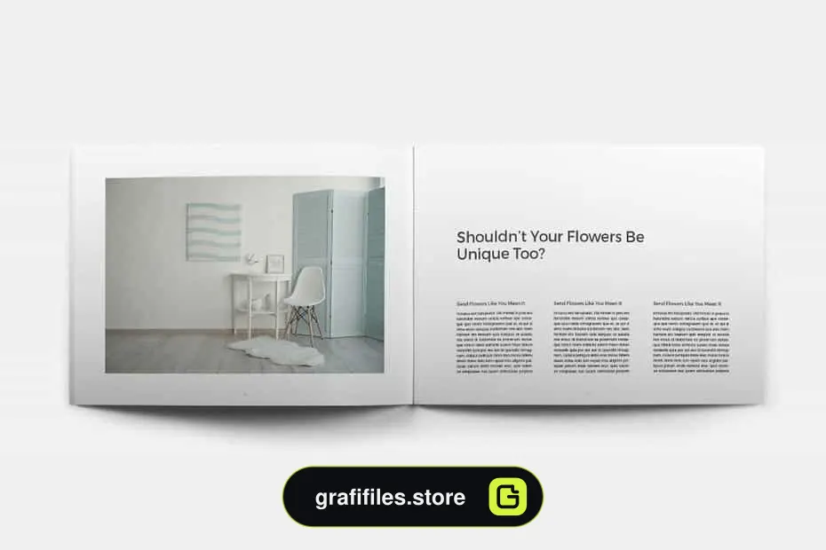 قالب ایندیزاین بروشور Rigel Brochure Template