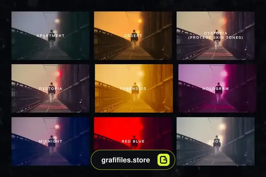 دانلود پریست رنگی Rogue - Lightroom Presets and LUTs - 4 پریست رنگی Rogue - 3