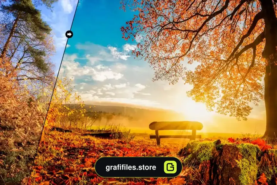 دانلود پریست لایت روم پاییز رمانتیک Romantic Autumn Lightroom Presets - 2 پریست لایت روم پاییز رمانتیک - 1