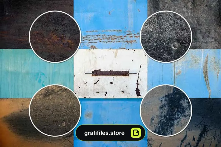تکسچر فلز زنگ زده Rust Textures Volume 1