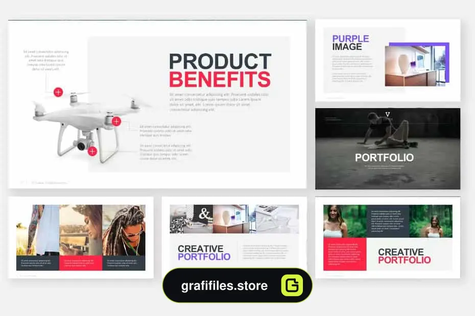قالب پاورپوینت Sella Powerpoint Template