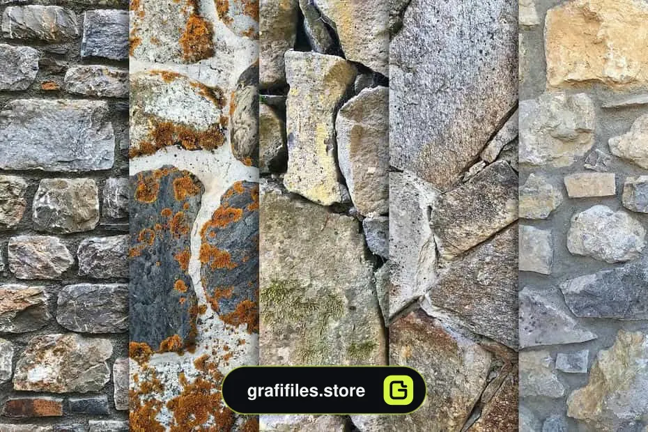 دانلود تکسچر دیوار سنگی Stone Wall Textures x10 - 5 تکسچر دیوار سنگی - 4