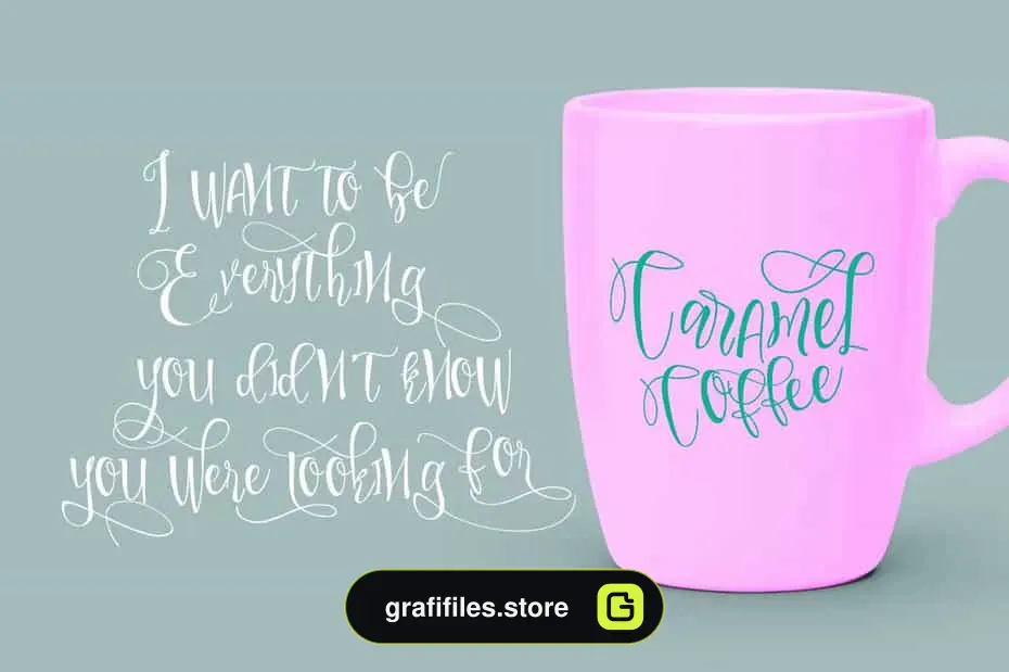 فونت انگلیسی Sweetline Beautiful Script Font Wedding