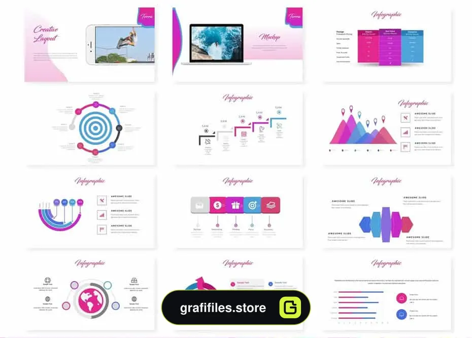 قالب پاورپوینت Terra Powerpoint Template