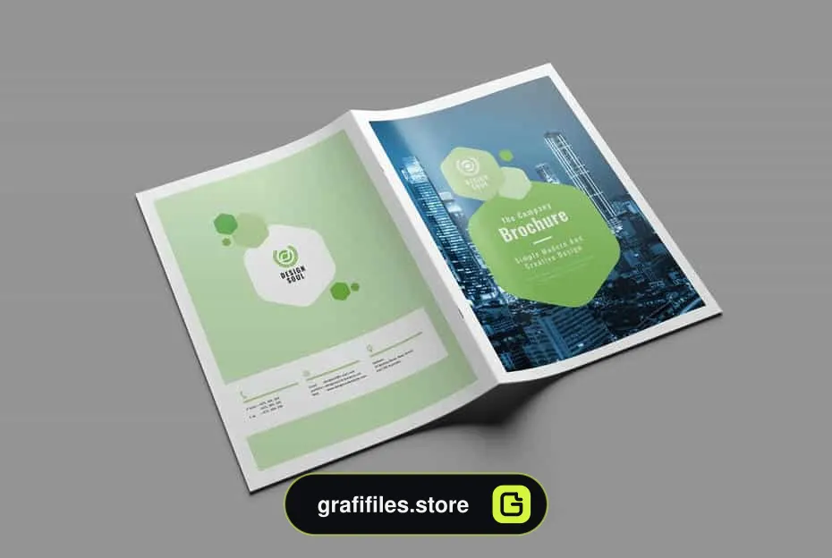 قالب ایندیزاین بروشور The Brochure