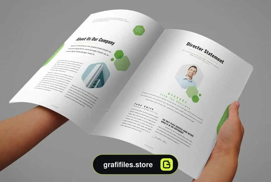 قالب ایندیزاین بروشور The Brochure