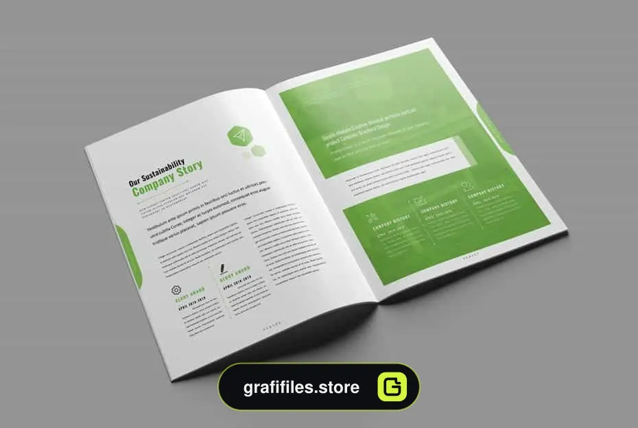 قالب ایندیزاین بروشور The Brochure