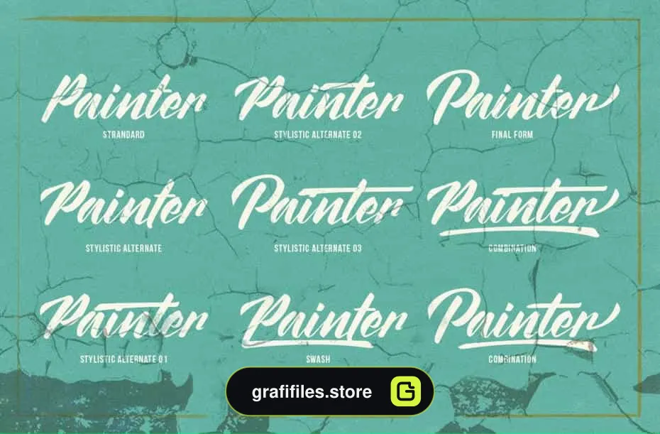 فونت انگلیسی The Painter